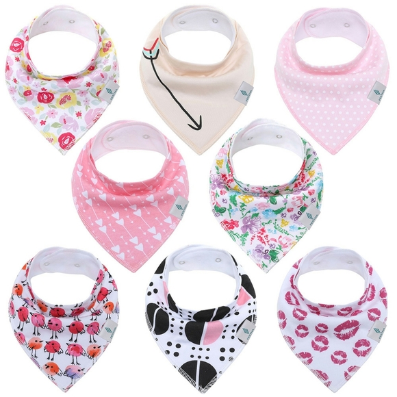 Baby Bandana Drool Bib - Picture 2 of 8